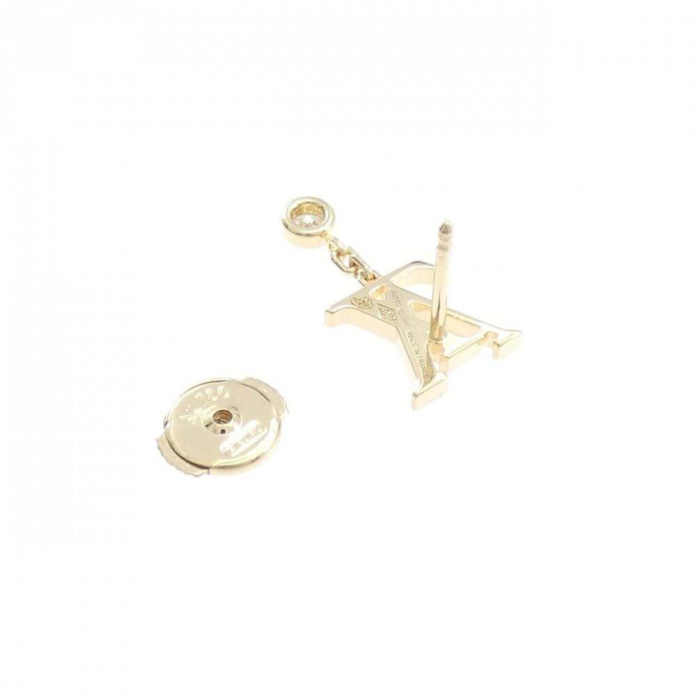 LOUIS VUITTON Gold Earrings - Picture 3 of 4